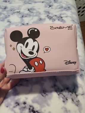 The Crème Shop x Disney Pink Mickey Cosmetic Bag